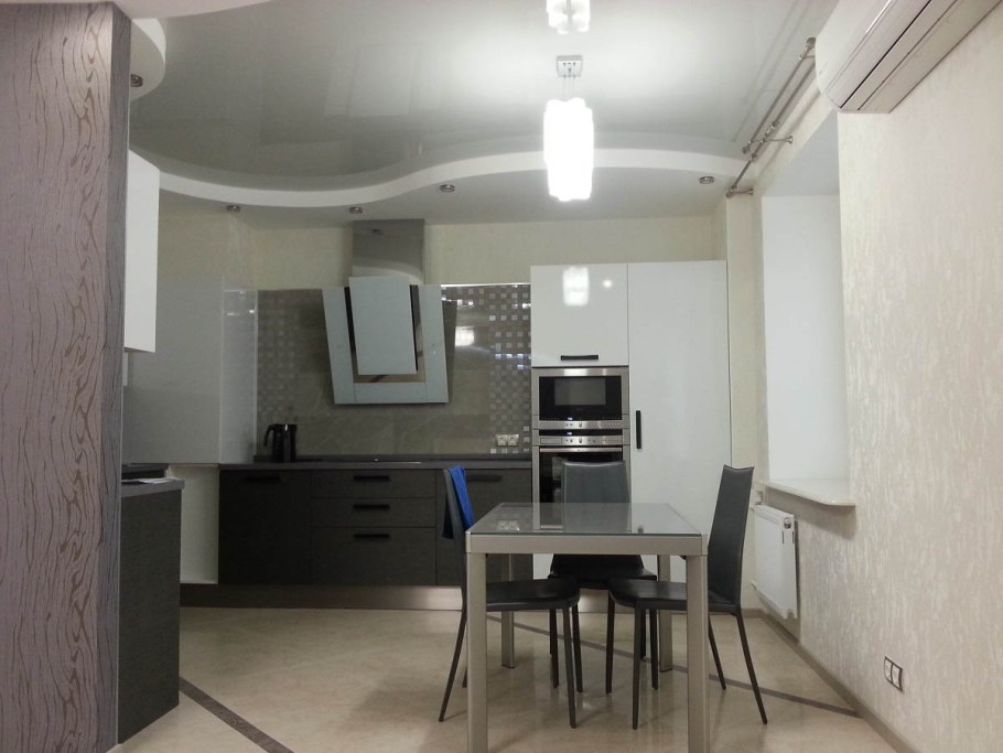 Подвесной потолок на кухне