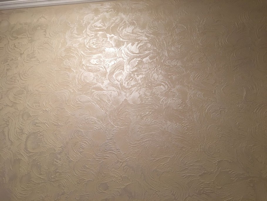 Венецианская штукатурка волна
