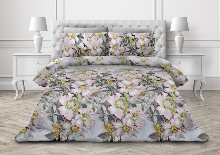 Поплин 220 см набивной арт 241 "Тейково" рис 6637 вид 2 "рандом"