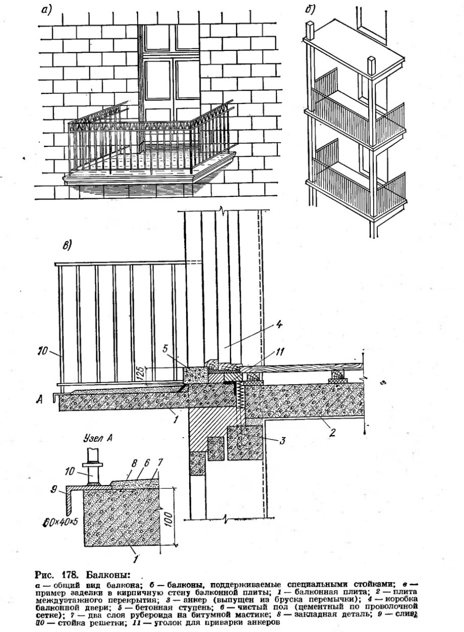 План фасад разрез многоэтажного дома