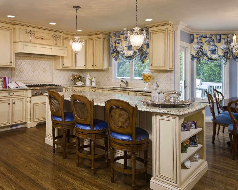 Кухни темные в викторианском стиле