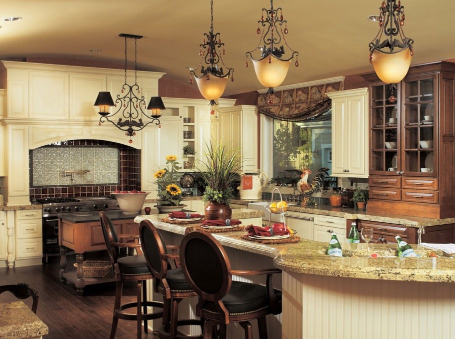 Английская кухня интерьер