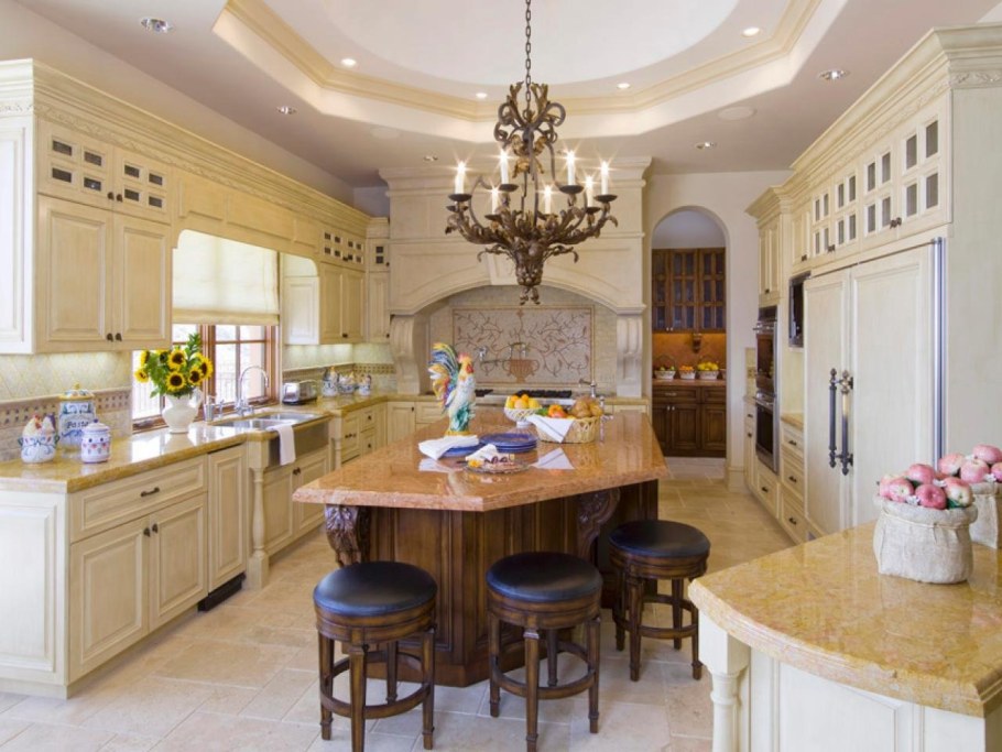 Английский стиль в интерьере кухни