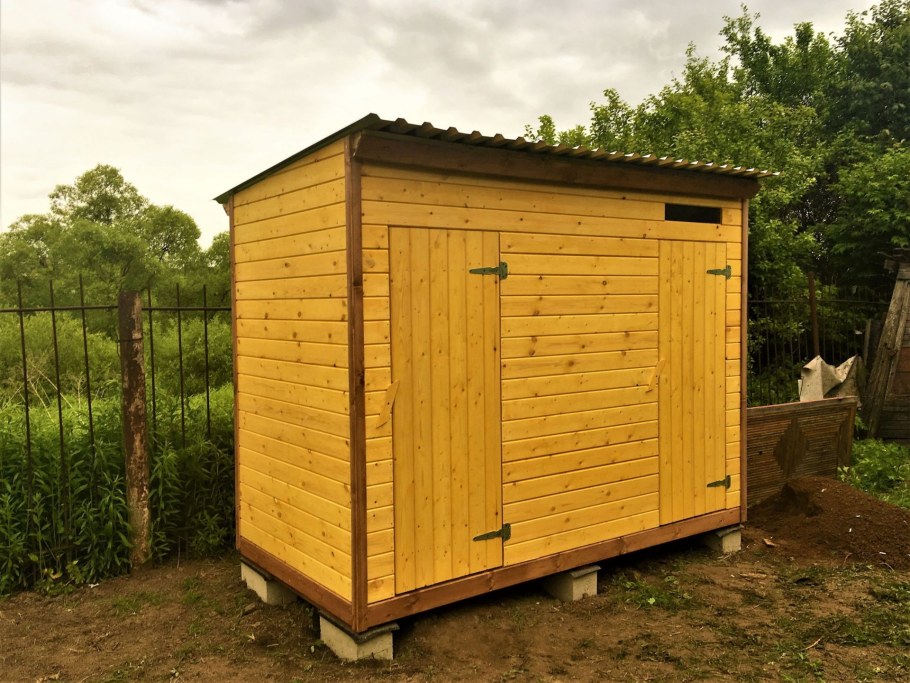 Хозблок с душем