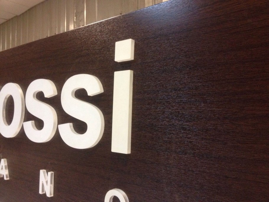 Композитный световой короб с инкрустацией оргстеклом 10 мм