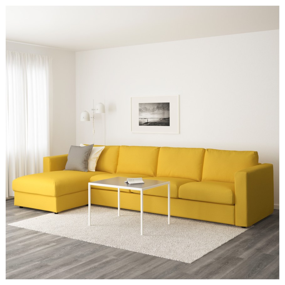Диван икеа желтый аскета