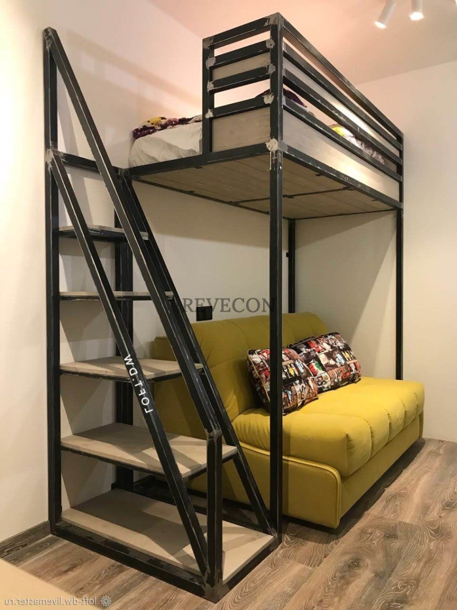 Мезонин кровать двухъярусная лофт