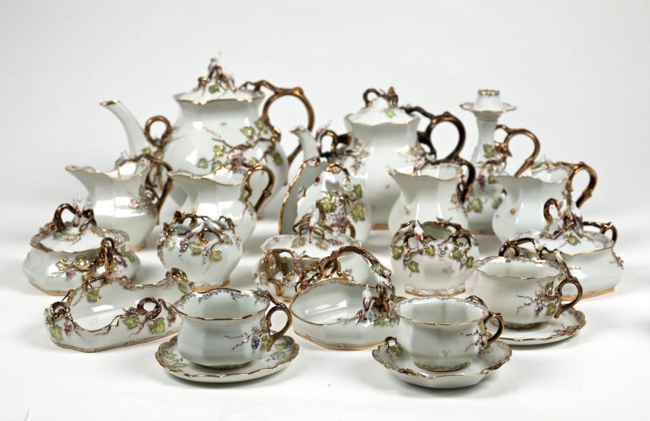 Чайный сервиз воскресенье, мануфактура Владимира Горюшкина