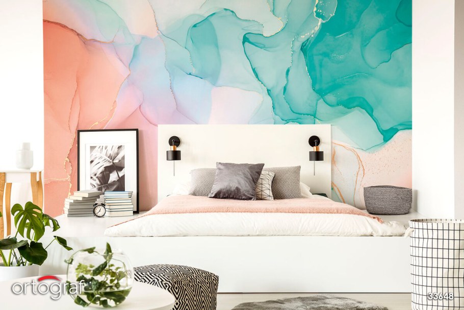 Розовый мрамор