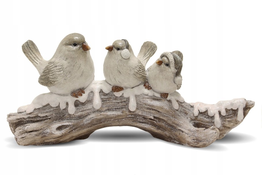 Статуэтка птицы на ветке