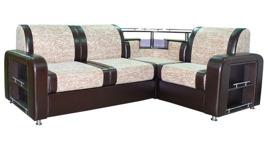 Угловой диван "Карина-5. каштан"