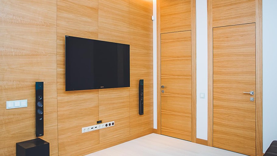 Обшивка стен МДФ панелями