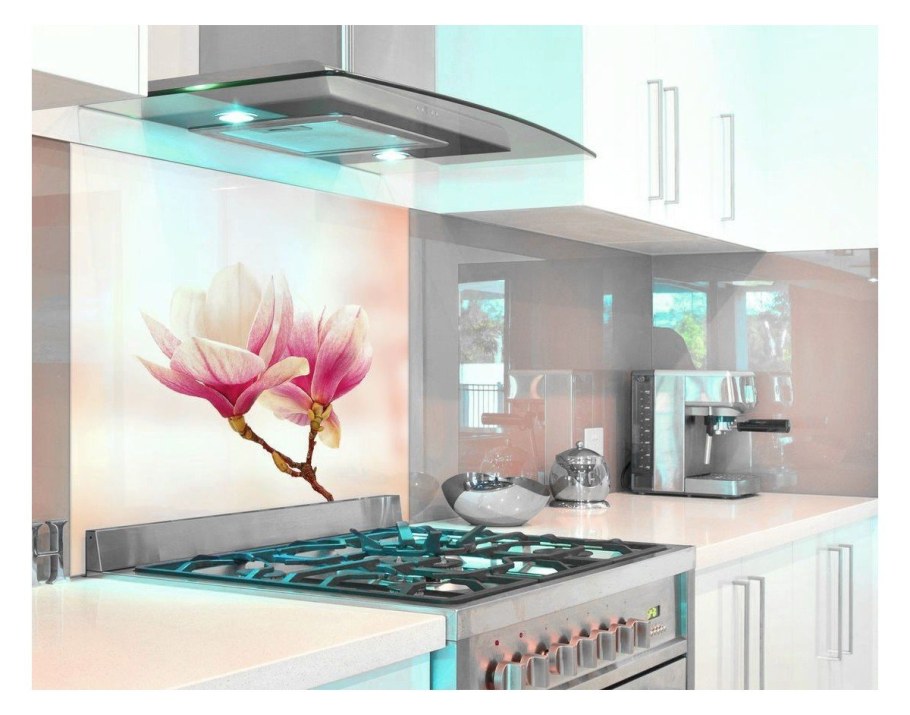 Огнеупорное стекло для кухни фартук