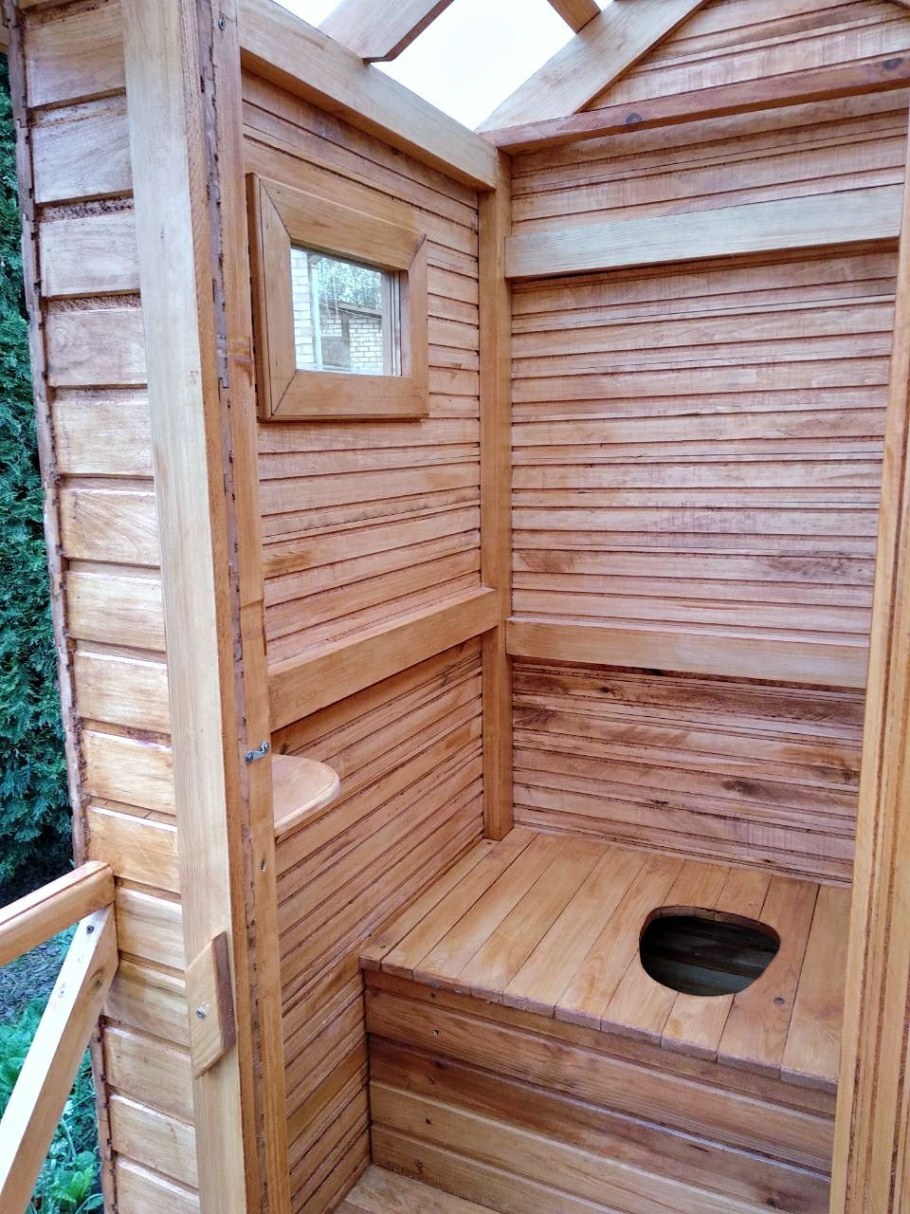 Отделка туалета на даче