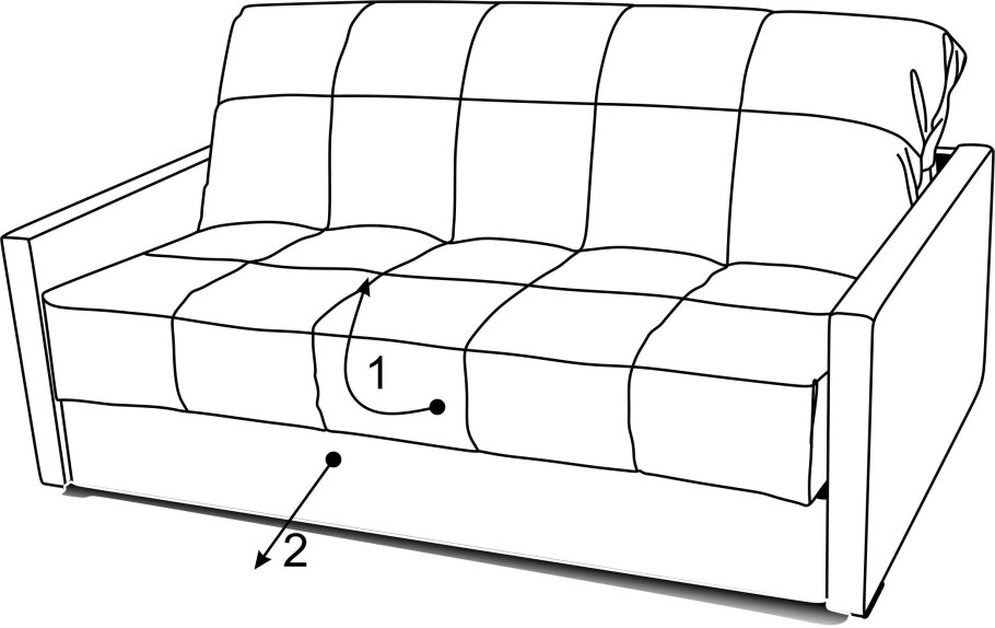 Аккордеон механизм трансформации sedac Meral