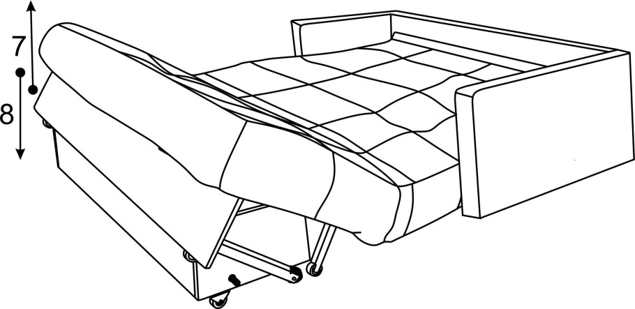 Механизмы раскладывания диванов аккордеон