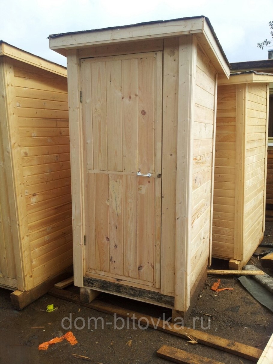 Дачный туалет с умывальником