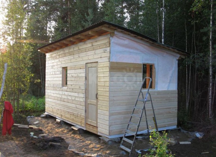 Прикольный туалет на даче