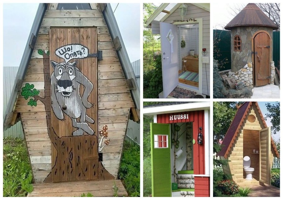 Туалет для дачи