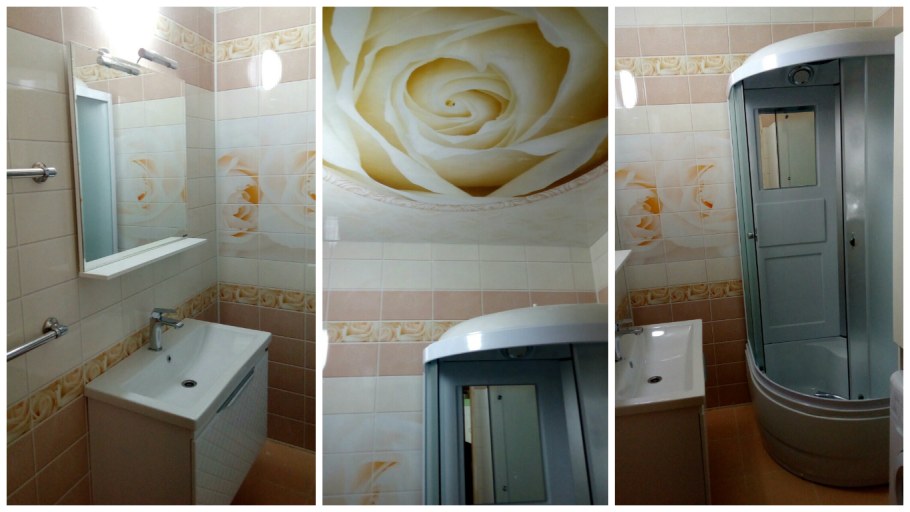 Ванная в хрущевке панелями ПВХ