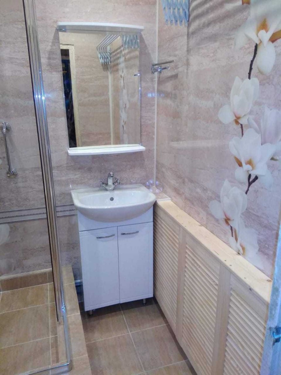 Санузел из ПВХ панелей