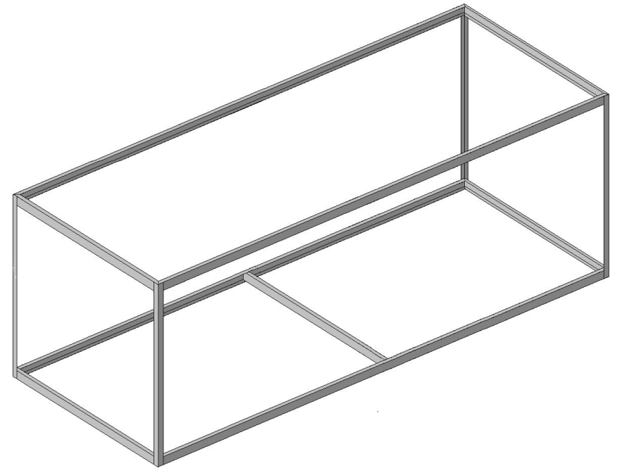 Чертеж каркасного дома 6х6 одноэтажного