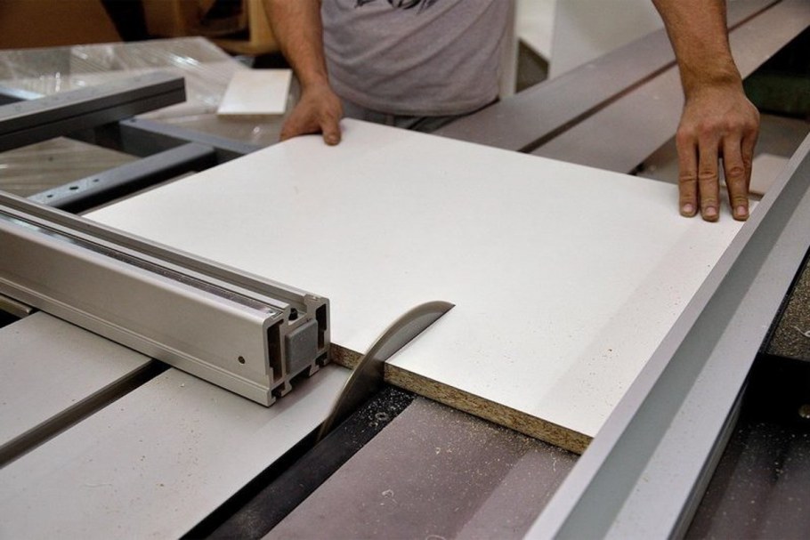 Склад ЛДСП на мебельном цеху