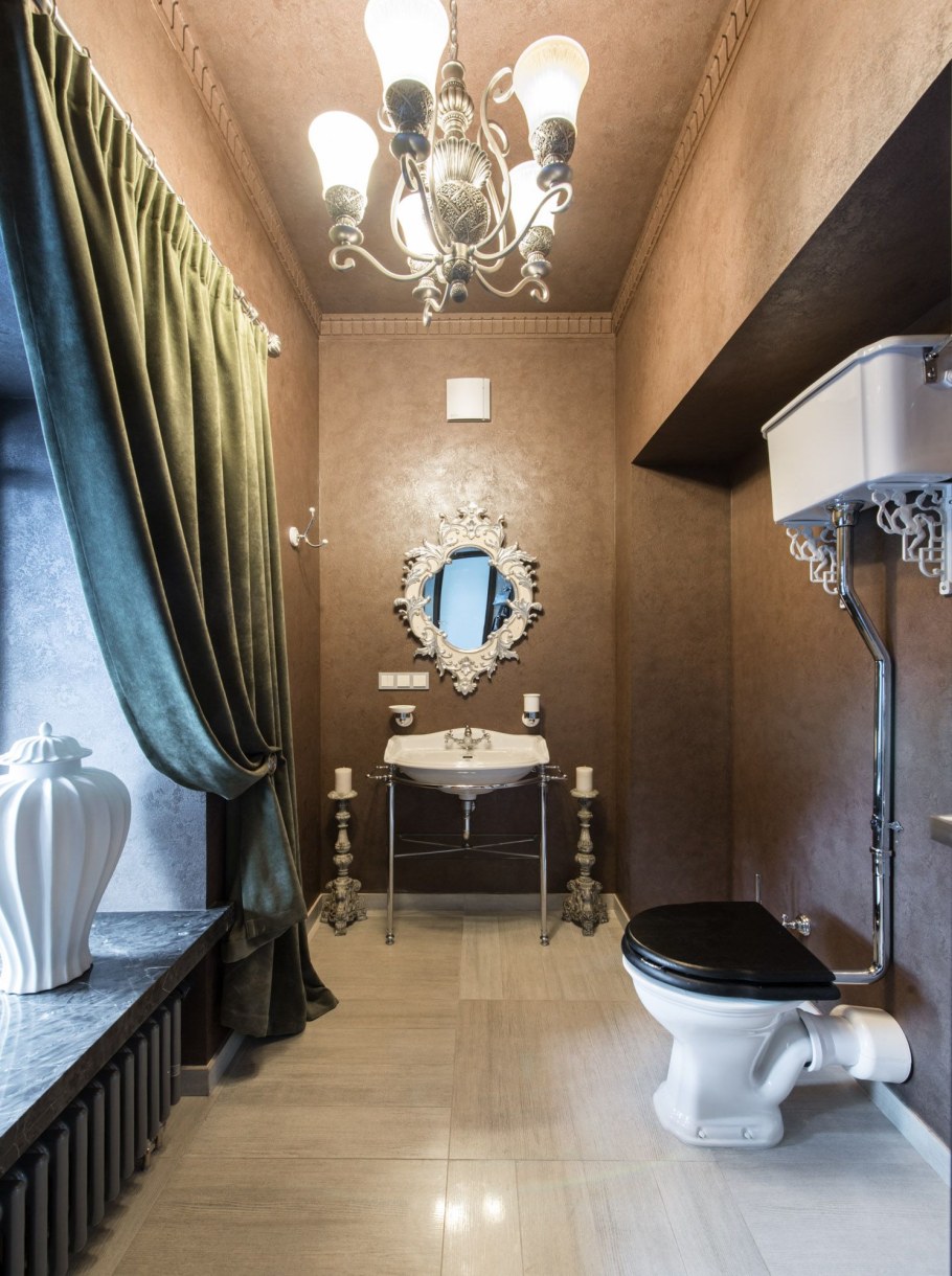 Туалет в стиле
