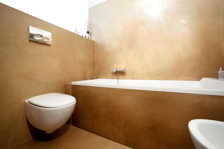 Отделка стен в ванной комнате