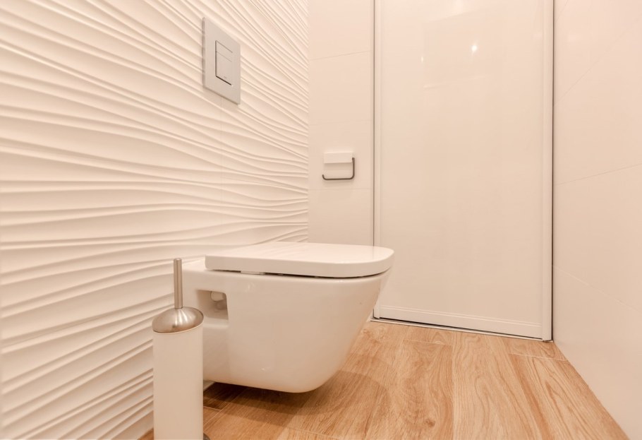 Венецианская штукатурка в ванной