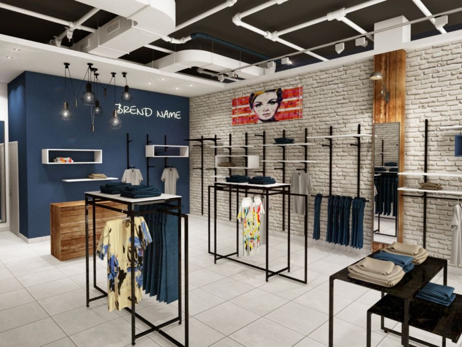 Оборудование для магазина одежды