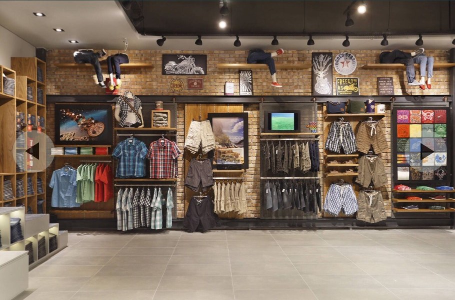 Магазин в стиле лофт