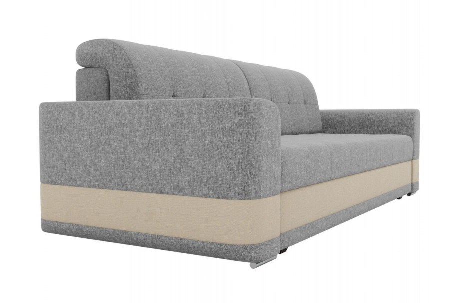 Диван Экомебель Лондон рогожка серая