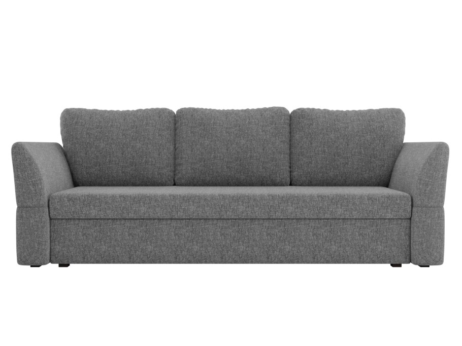 Диван прямой Мадагаскар серый рогожка