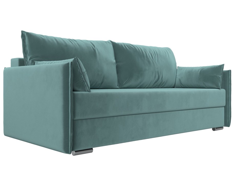 Прямой диван Фишер кофейный