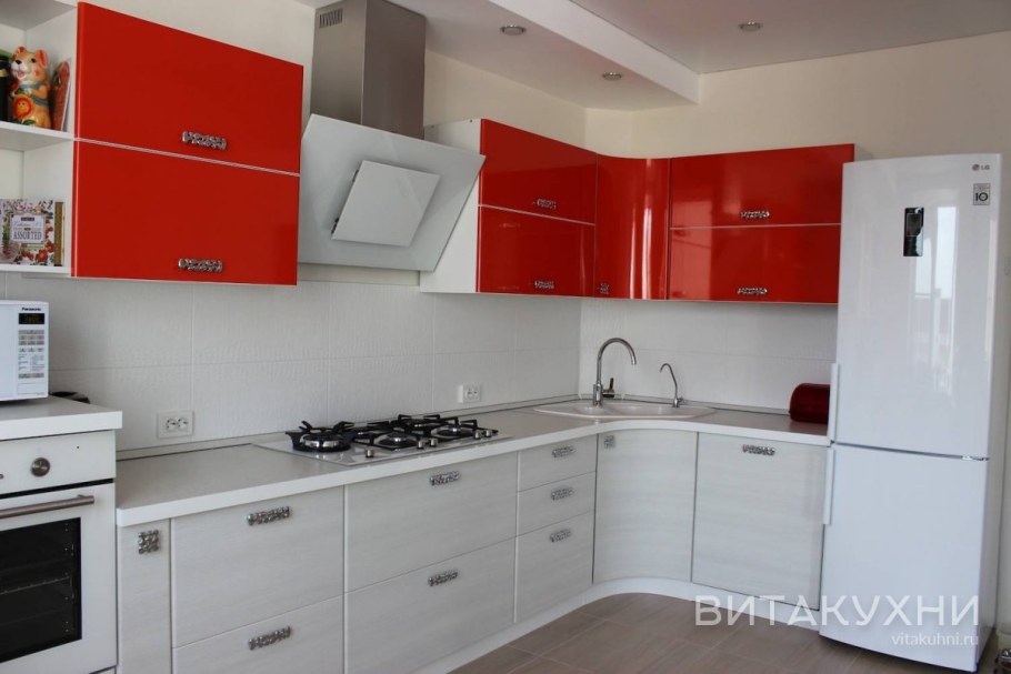 Модульная кухня «Прованс» (дуб сонома трюфель/крем)