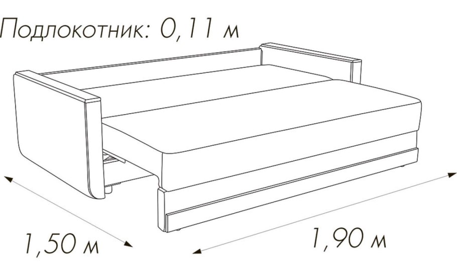 Диван угловой еврокнижка Челси 2 светло-серый схема сборки