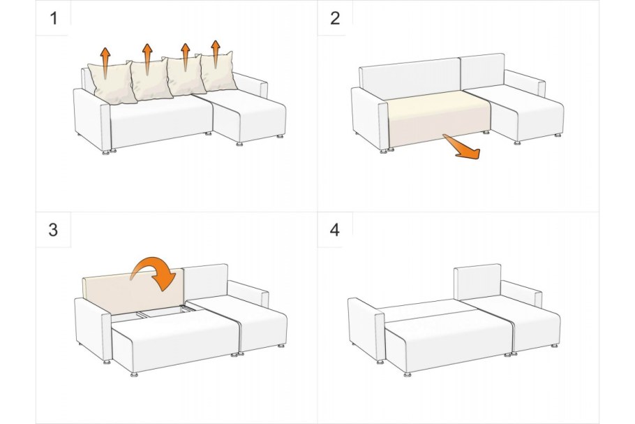 Механизм трансформации еврокнижка схема