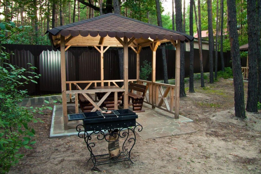 Кирпичный мангал