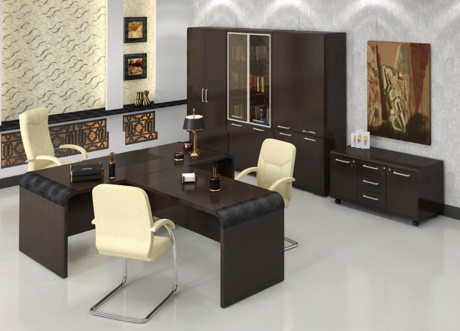 Стол руководителя Фаворит 160 Ивановская мебельная