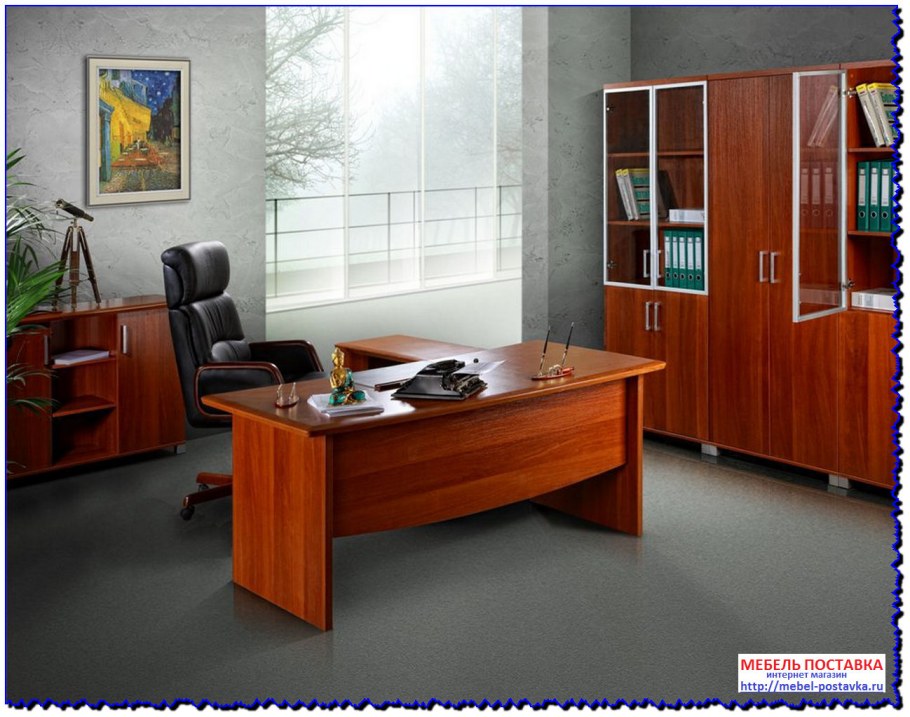 Кабинет руководителя мебель премиум