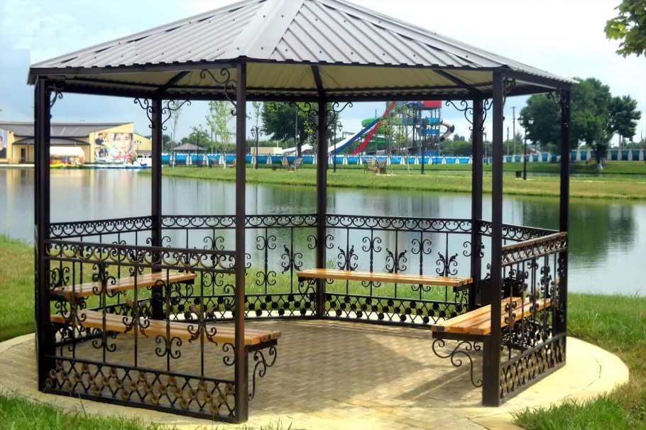 Евсей Павловский Посад кованые беседки