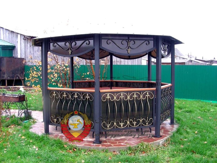 Беседка шатер Протект ковка