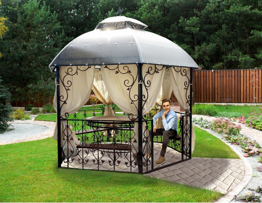 Кованые беседки