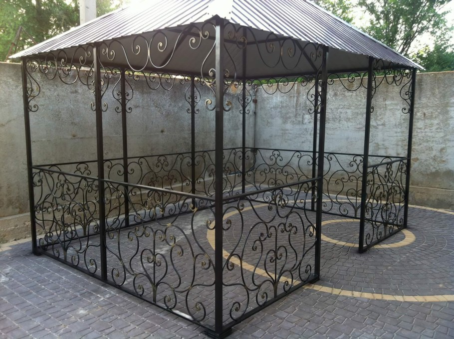Кованая беседка "Аркадия эконом"