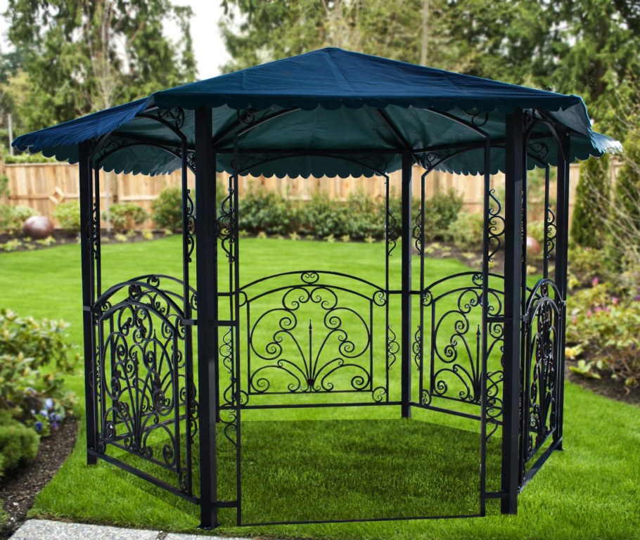 Беседка из металла