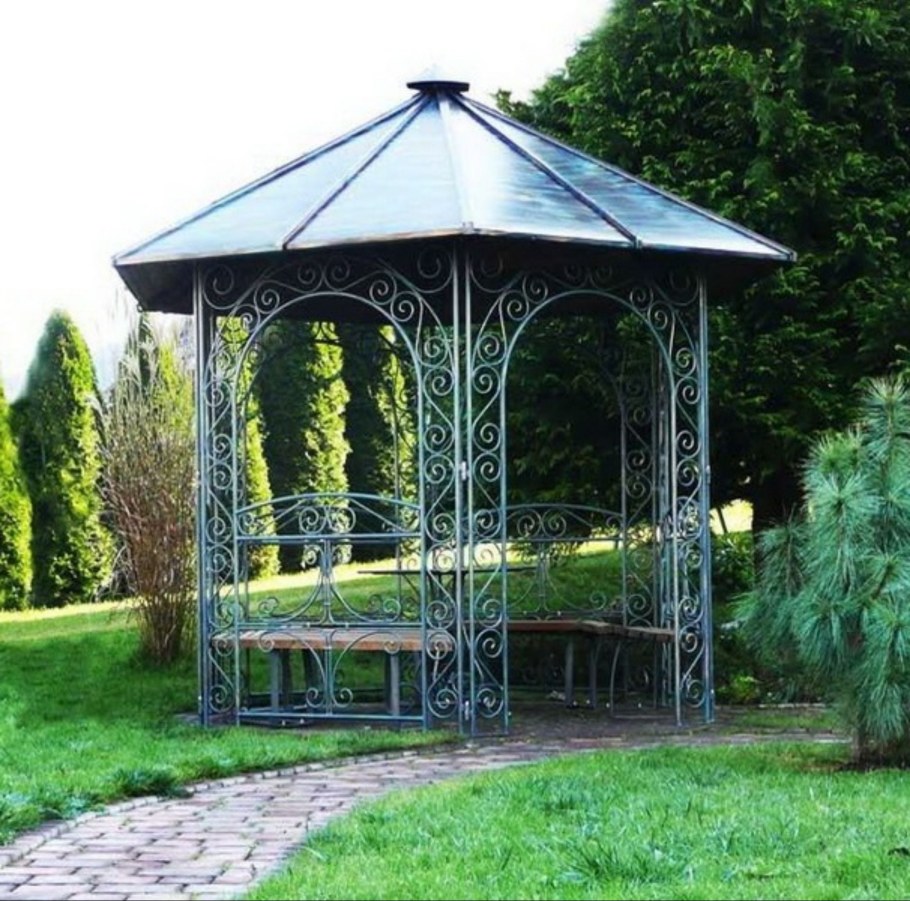 Кованые беседки 6 на 4