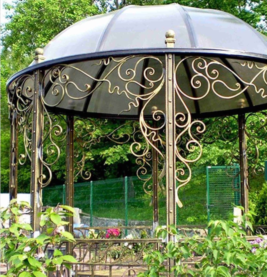 Кованая беседка БХК-04
