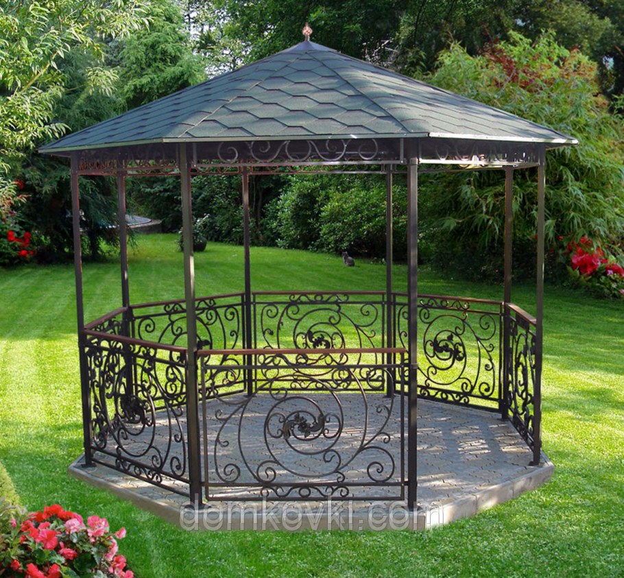 Беседка металлическая