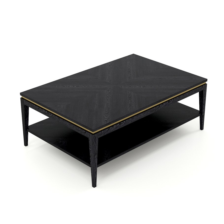 Стол журнальный fin табак + графит